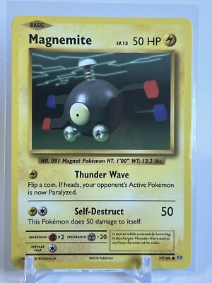 37/108 Magnemite - Evolutions - Common Pokemon TCG Card