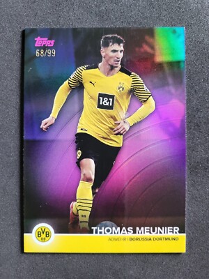 2021-22 Topps BVB Borussia Dortmund Team-Set, Thomas Meunier, /99, # BVB-TM