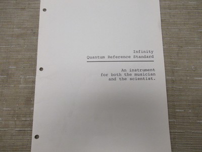 infinity quantum reference standard