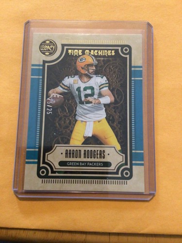 Aaron Rodgers_2022 Legacy Football Indigo Time Machines 25/25 GB Packers_#TM-8 - Bild 1 von 3
