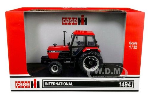 CASE INTERNATIONAL 1494 2WD TRACTOR 1/32 DIECAST MODEL UNIVERSAL HOBBIES UH6209 - Picture 6 of 6