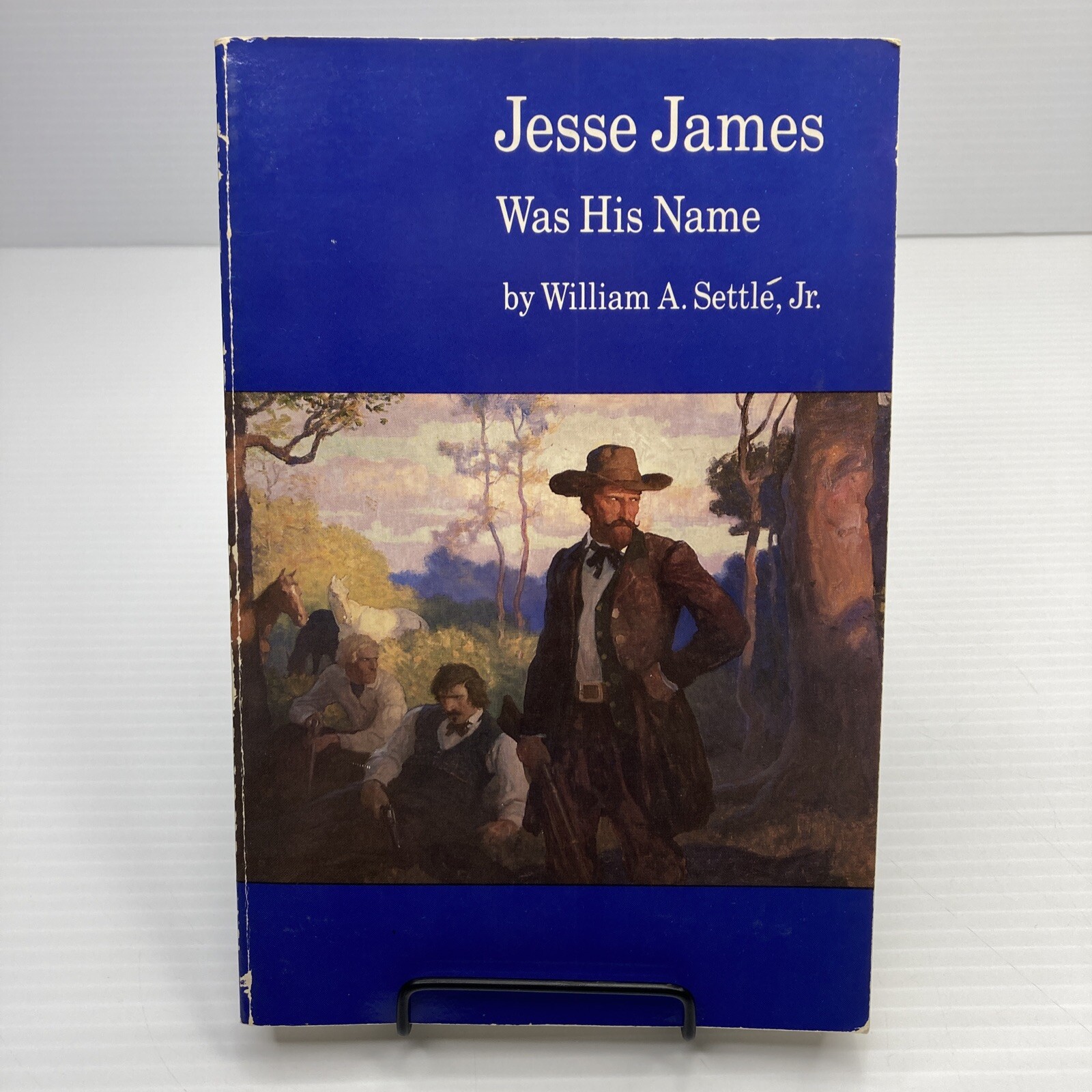 Jesse James Was His Name William A. Settle 1977 PB + The James Family Tree Map