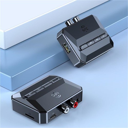 Récepteur émetteur Bluetooth 5.3 3.5mm AUX adaptateur mains libres sans fil - Photo 2/8