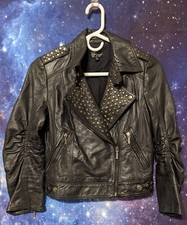 Vhtf Topshop Studded Jacket Sa Clara Oswald Cosplay Doctor Who Aso Jenna Coleman