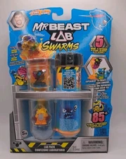 Mr Beast Lab Swarms 1 Lab Pack Kit Atomic Series 5 Micro Beasts Inside by Moose