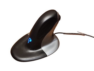 Posturite 9820101 Penguin Ambidextrous Vertical USB Wired Mouse Tested/Works