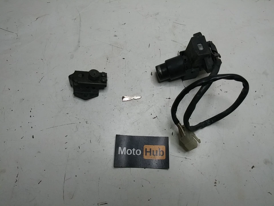 03 04 KAWASAKI NINJA ZX6R ZX636 ENCENDIDO OEM CON BLOQUEO DE ASIENTO Y LLAVE ROTA 27005-5128 Foto 4 de 4