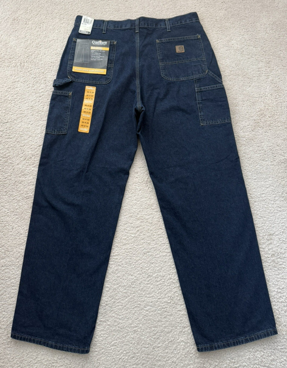 Carhartt B13 HDK Denim Loose Fit Straight Leg Men's Jeans 40X32
