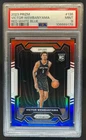 2023-24 Prizm Victor Wembanyama RC Prizm Red White and Blue #136 Spurs PSA 9