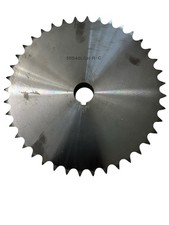 50B40 ANSI 50 Roller Chain Sprocket 40 Tooth Solid Steel Type B Hub BLACKSTAR