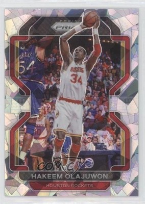 2021-22 Panini Prizm Ice Prizm Hakeem Olajuwon #265 HOF 0m3b