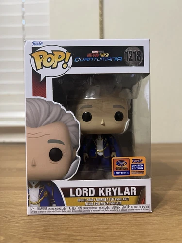 Funko Pop! LORD KRYLAR #1218 WONDERCON EXCLUSIVE CON MARVEL! ANT-MAN & WASP!!