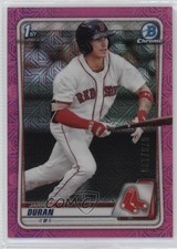 2020 Bowman Chrome Prospects Mega Box Pink Mojo Refractor /199 Jarren Duran i4v
