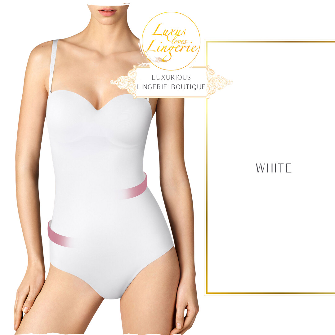 Mat De Luxe Forming String Body Wolford S Cup D White Formed With Cups Push Up