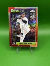 2025 Topps Chrome Update Series - 1990 Topps Baseball Jackson Jobe #90CU-17 (RC)
