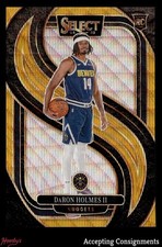 2024-25 Select Gold Wave Prizms #173 DaRon Holmes II Premier RC ROOKIE 05/10