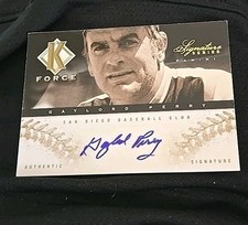 2012 Signature Series Gaylord Perry autograph auto 21/25 PADRES 