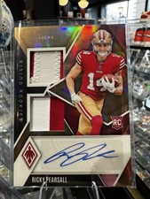 2024 Panini Phoenix Rising Rookies Dual Patch Auto Ricky Pearsall 33/33