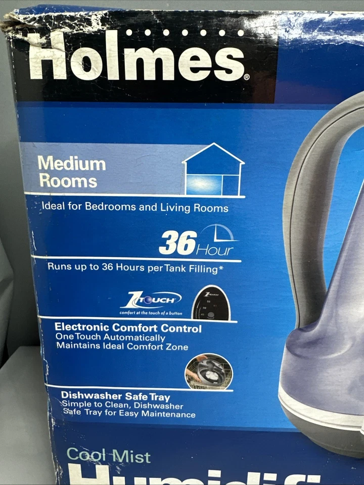 Holmes HM2408-UC Cool Mist Humidifier New With Some Box Wear - Image 2 of 4