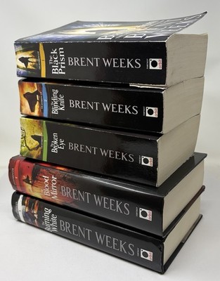 Complete Set LIGHTBRINGER Fantasy Series by Brent Weeks Books 1 - 5 Black Prism