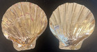 Set 2 Gold Tone Shell Trinket Dishes Tozai Cast Aluminum Coastal — photo 1