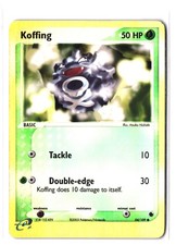 Pokemon KOFFING 54/109 Reverse Holo Rare (2003 Ruby and Sapphire) LP/Light Play on eBay