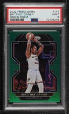 2022 Panini Prizm WNBA Green Prizm Brittney Griner #141 PSA 9 MINT 0h2x