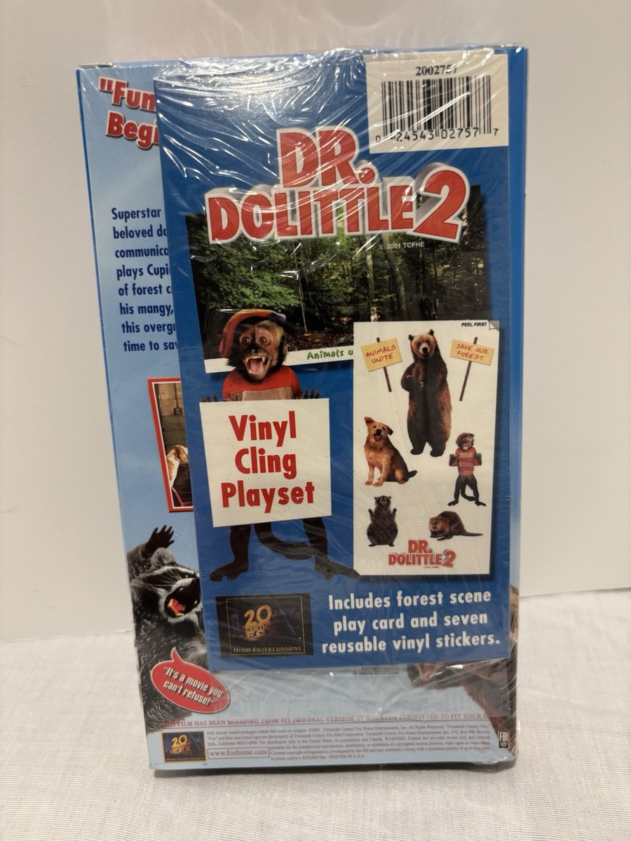 Dr. Dolittle 2 (VHS, 2001) Eddie Murphy - FACTORY SEALED | eBay
