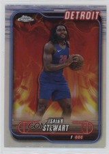 2024-25 Topps Chrome Refractor Isaiah Stewart #116 1k7k