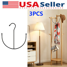 3 PCS Belt Scarf Hanger Space Saving Hanging Ties Hook Organizer Multi Purpose