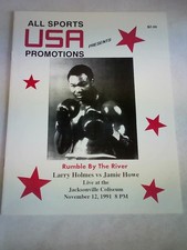 Rumble by the River. Larry Holmes vs Jamie Howe. Live at the Jacksonville Colise