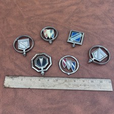 Vintage Auto Hood Ornaments Lot Of 6