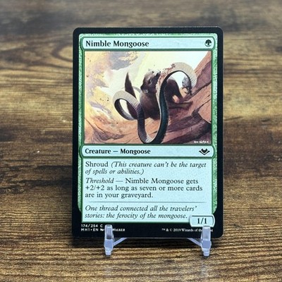 Modern Horizons #174 Nimble Mongoose Magic The Gathering MTG