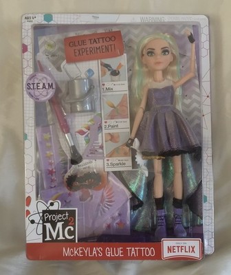 Project Mc2 Experiments with McKeyla's Glue Tattoo NEW