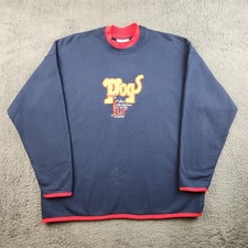 Women's Vintage Dogs Crew Neck Sweatshirt Extra Large Embroidered Puppy Sweater