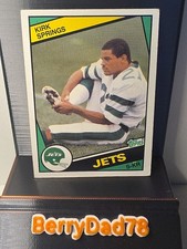 1984 Topps - Kirk Springs #157 New York Jets