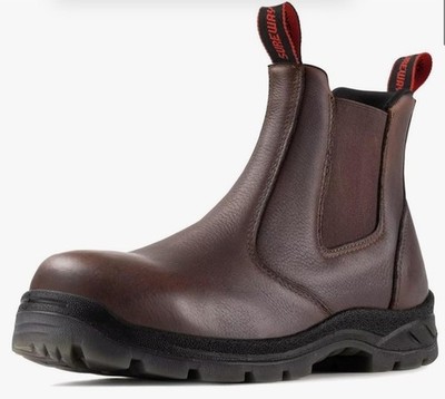SUREWAY Men's Slip On Work Boots for Men,Upgraded Slip/Water...