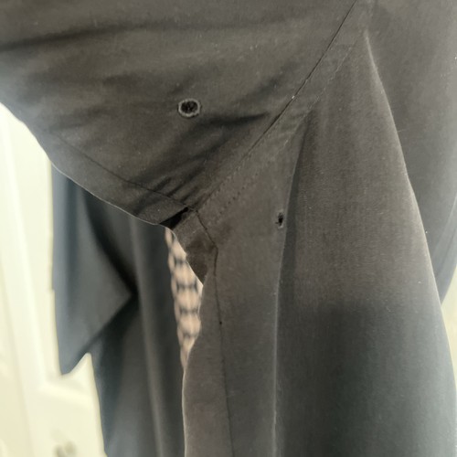Nat By Nat Nast 3XL Button Down Schwarz Kurzarm - Bild 7 von 10