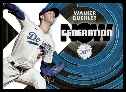 2022 Topps #GN-43 Walker Buehler Generation Now Los Angeles Dodgers - Picture 1 of 2