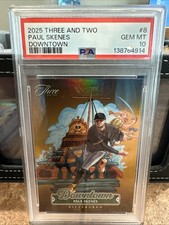 2025 PANINI THREE AND TWO DOWNTOWN #8 PAUL SKENES PSA 10