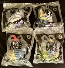 2013 Despicable Me 2 McDonalds Happy Meal Toys Sealed Lot of 4 Minions 2,4,5,6
