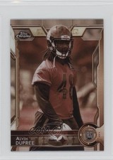 2015 Topps Chrome Mini Rookies Sepia Refractor Bud Dupree Alvin Dupree #157 2h6