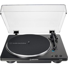 Audio-Technica AT-LP70X-BG Fully Automatic Belt-Drive Turntable, Black/Silver