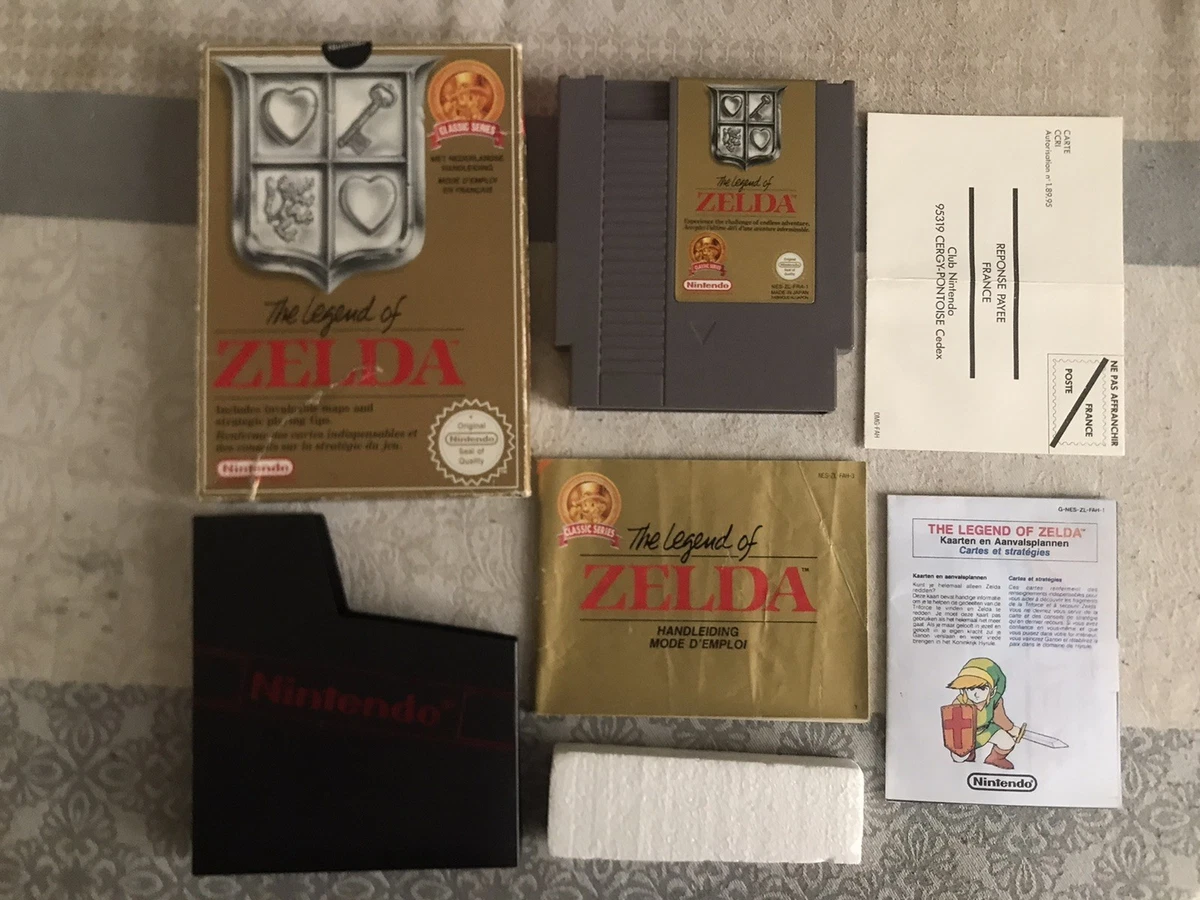 NOTICE MODE D'EMPLOI The Legend of Zelda A link to the Past pour super