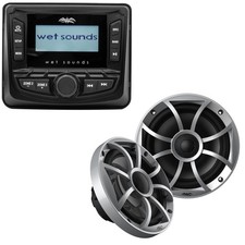 Wet Sounds MC-5 AM/FM Stereo  65ic-S XS Speakers
