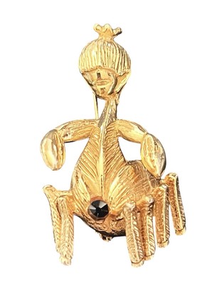 Wonderful Vogue JLRY Crab King Cancer Zodiac Series Pin