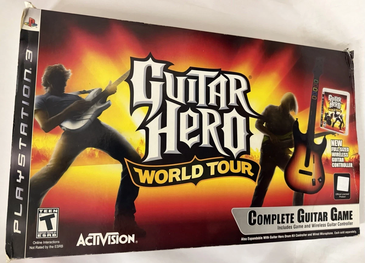 その他 guitar hero Preços baixos em Guitar Hero: World Tour Guitarra Bundle