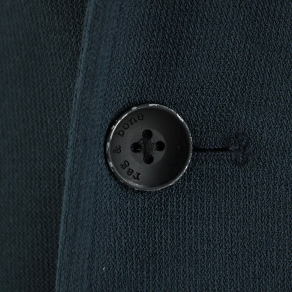 Тряпка и кости NWD хлопок смесь Ахиллес вязаный спортивное пальто / блейзер размер 42 США в синий - Изображение 2 из 4