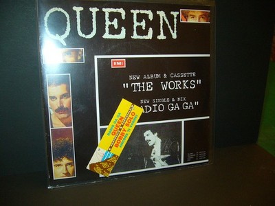 QUEEN Radio Gaga Rare Vinyl 7'' Pro DJsleeve