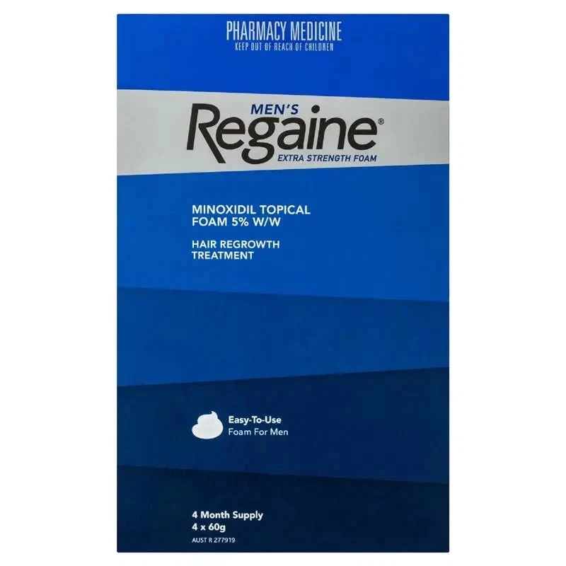 Regaine Mens Extra Strength Foam Hair Growth Treatment 4 X 60G - image 2 of 4